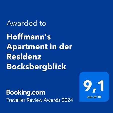 Hoffmann'S Apartment In Der Residenz Bocksbergblick Goslar Bagian luar foto